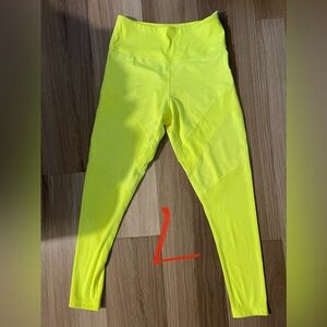 Neon Yellow Zumbawear leggings